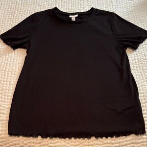 LuLaRoe Kelly Solid Dark Brown Women's Top